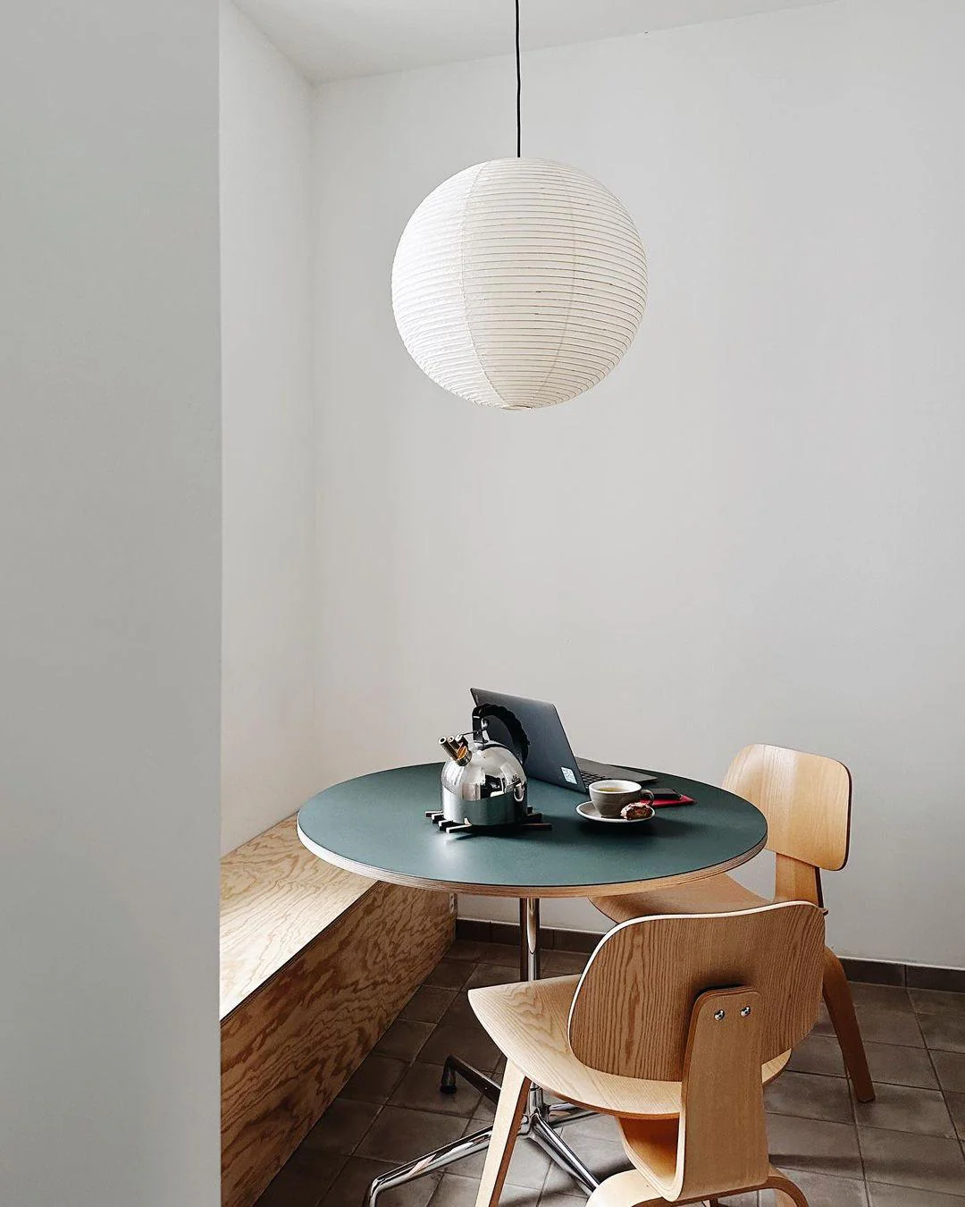 Japanese Inspired Paper Pendant Lamp Soft Ambient Light - Image 6