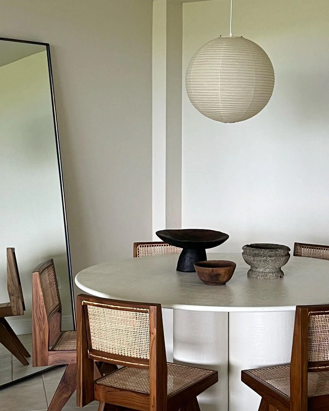 Japanese Inspired Paper Pendant Lamp Soft Ambient Light - Image 9