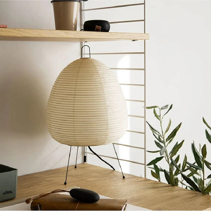 Japanese Paper Lantern Table Lamp - Image 5