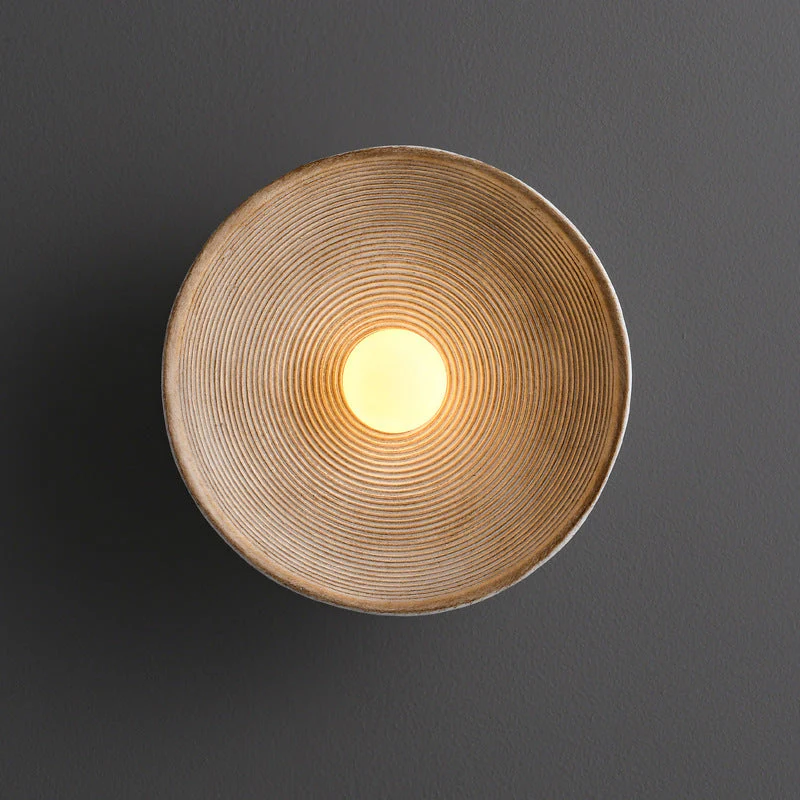 Japanese Wooden Wall Light - Image 4