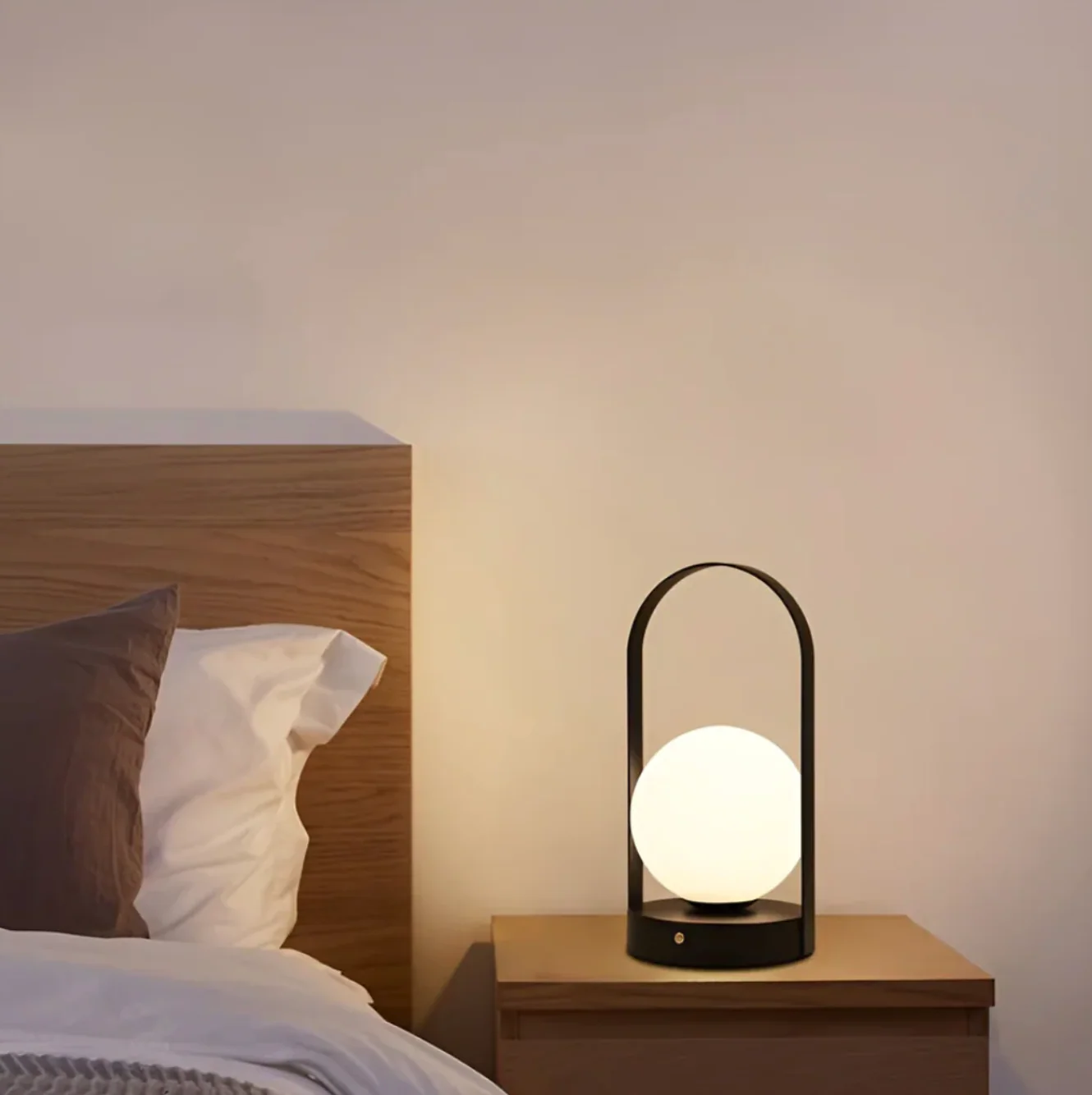 LED Globe Table Lamp Modern Minimalist Night Light - Image 5