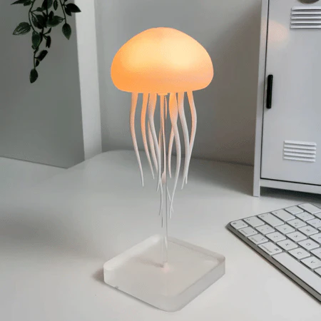 LED Jellyfish Table Lamp With Colour Changing Light - Image 3