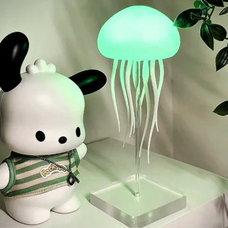 LED Jellyfish Table Lamp With Colour Changing Light - Image 4