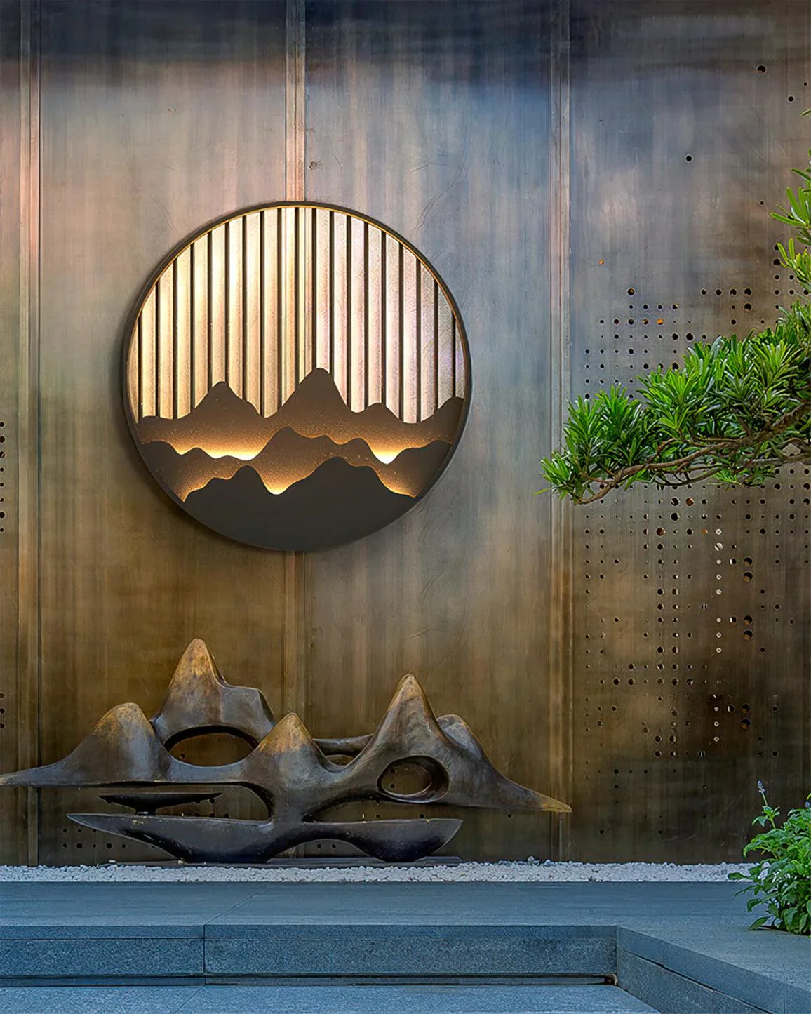 LED Outdoor Mountain Wall Lamp - Image 5