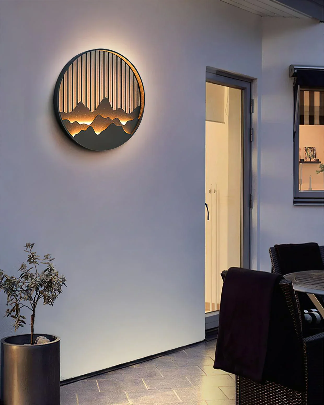 LED Outdoor Mountain Wall Lamp - Image 6
