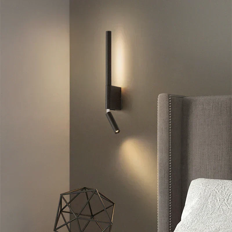 LED Wall Light Adjustable Bedroom Reading Sconce Lamp - Image 4