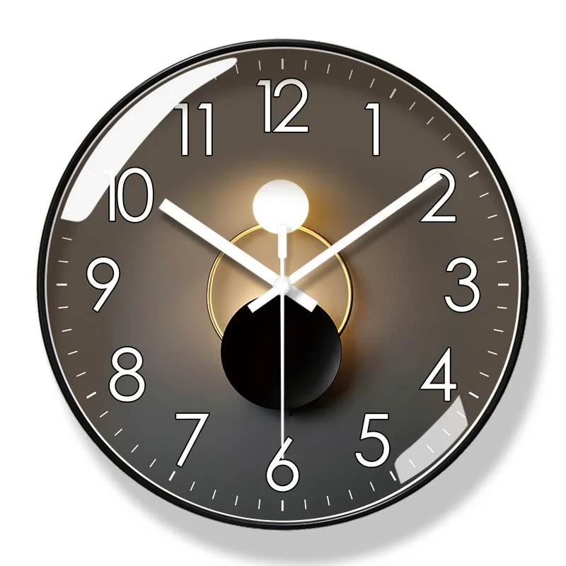 Luxury Modern Wall Clock Round Decorative Home Clock - Image 2