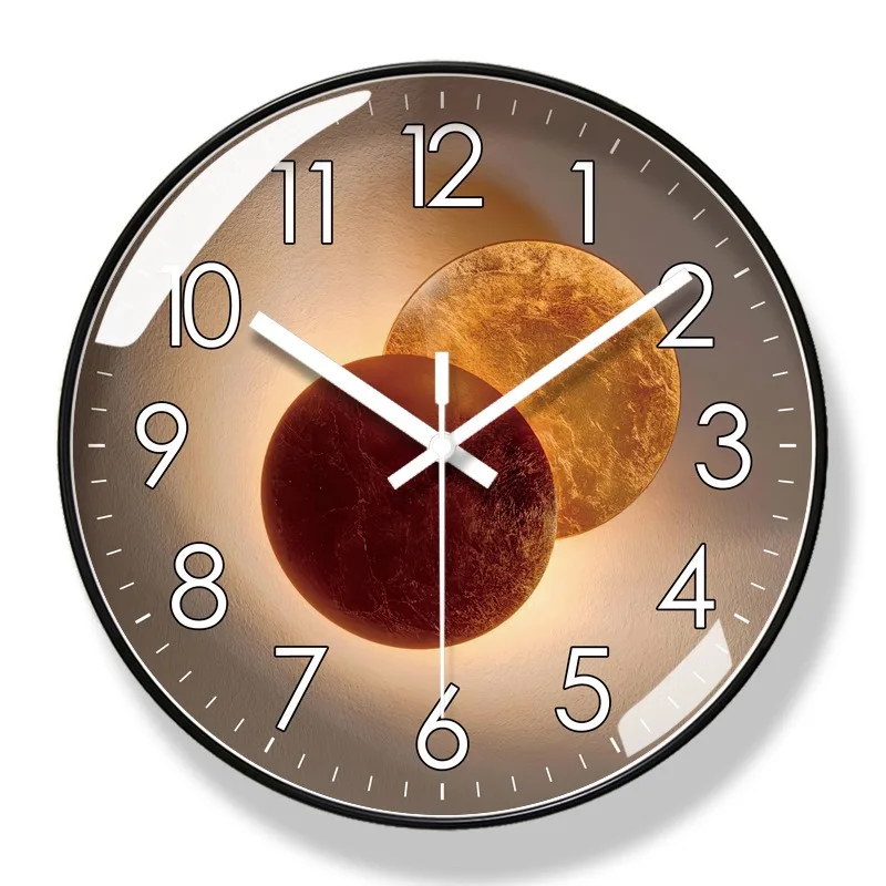 Luxury Modern Wall Clock Round Decorative Home Clock - Image 5
