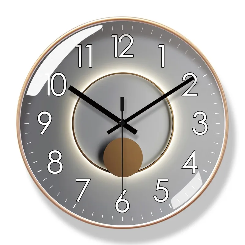 Luxury Modern Wall Clock Round Decorative Home Clock - Image 6