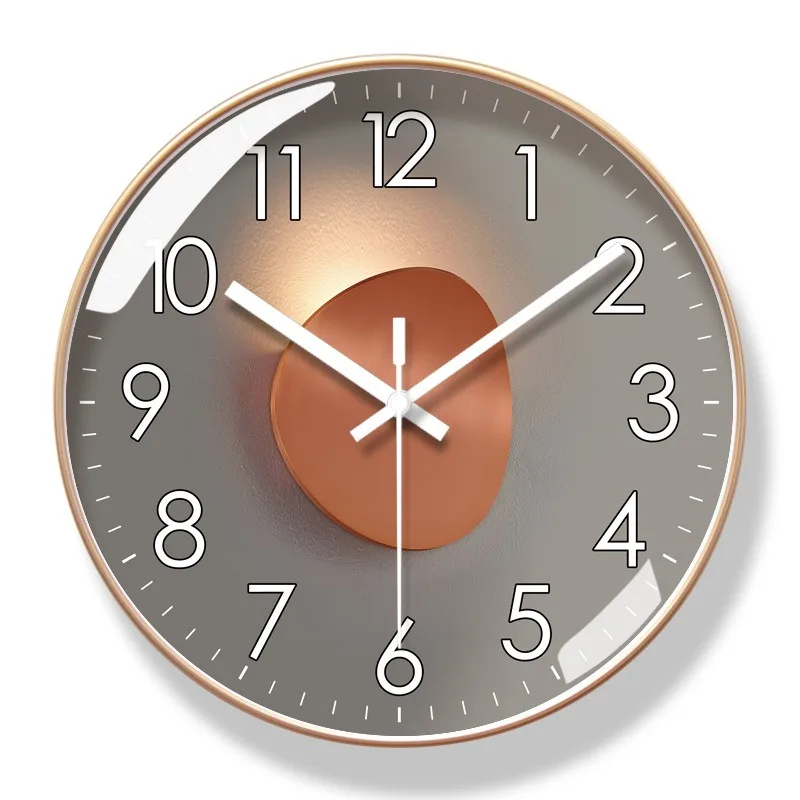 Luxury Modern Wall Clock Round Decorative Home Clock - Image 8