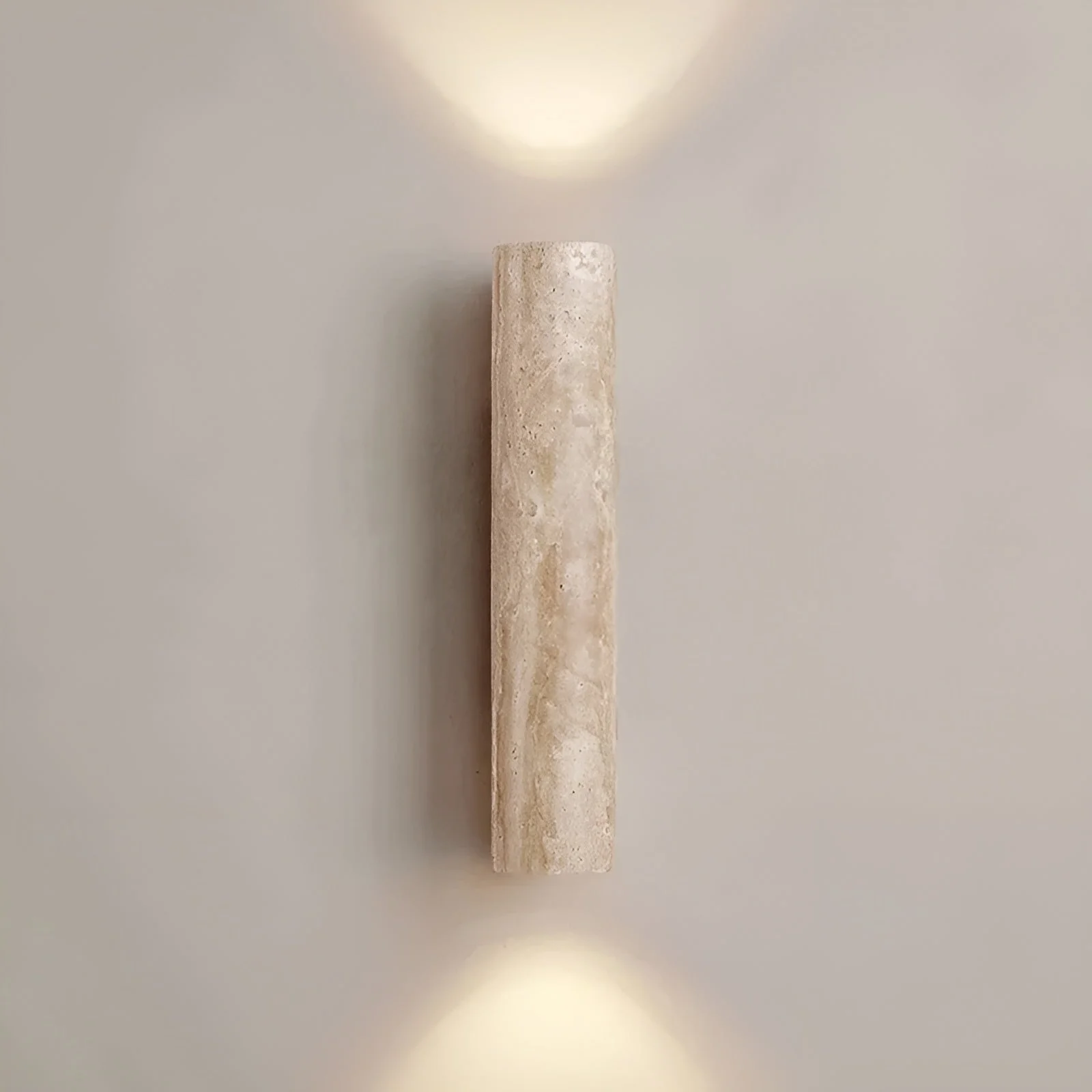 Luxury Travertine Up & Down Wall Sconce - Image 4