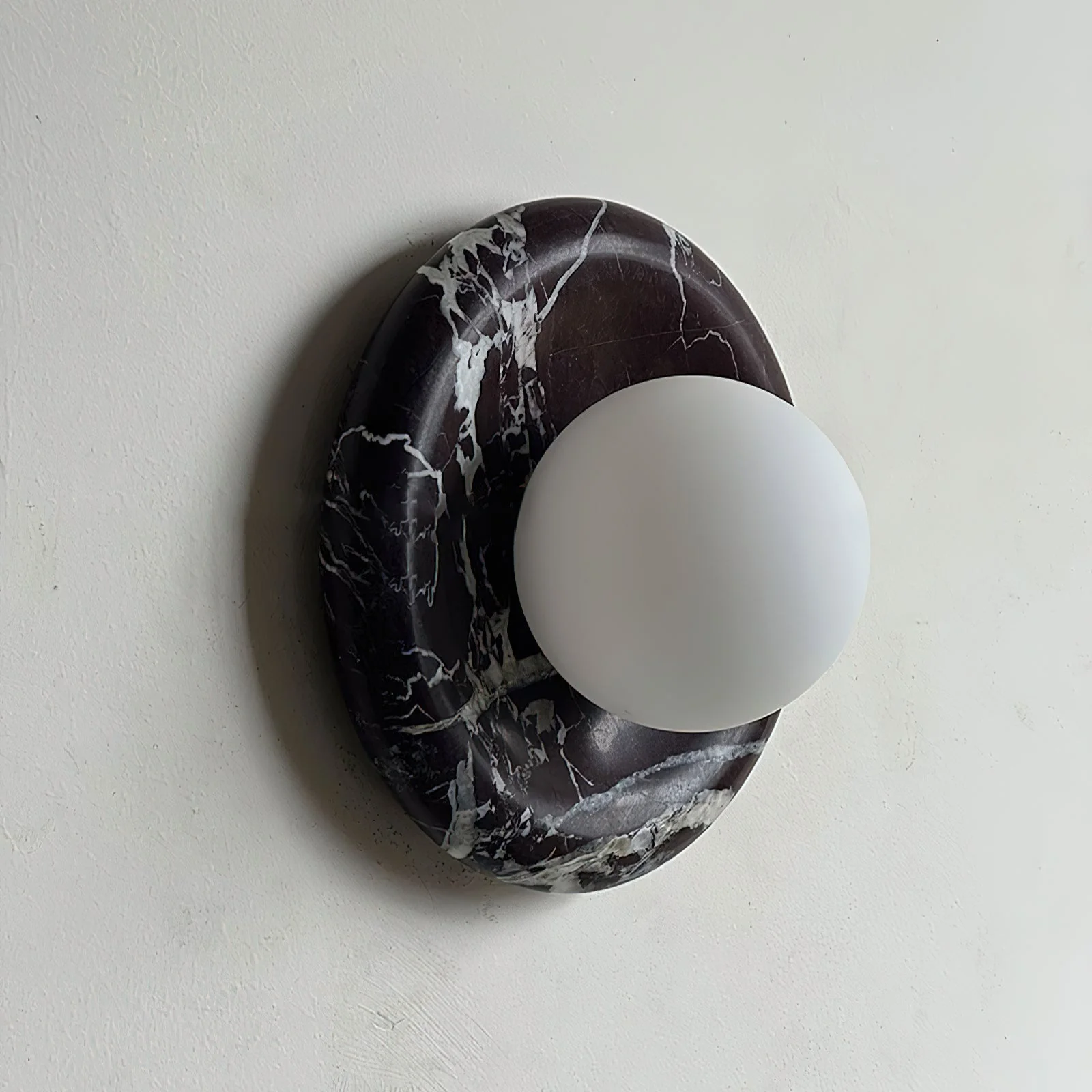 Marble Wall Sconce Modern Indoor LED Wall Light Elegant Fixture - Image 11