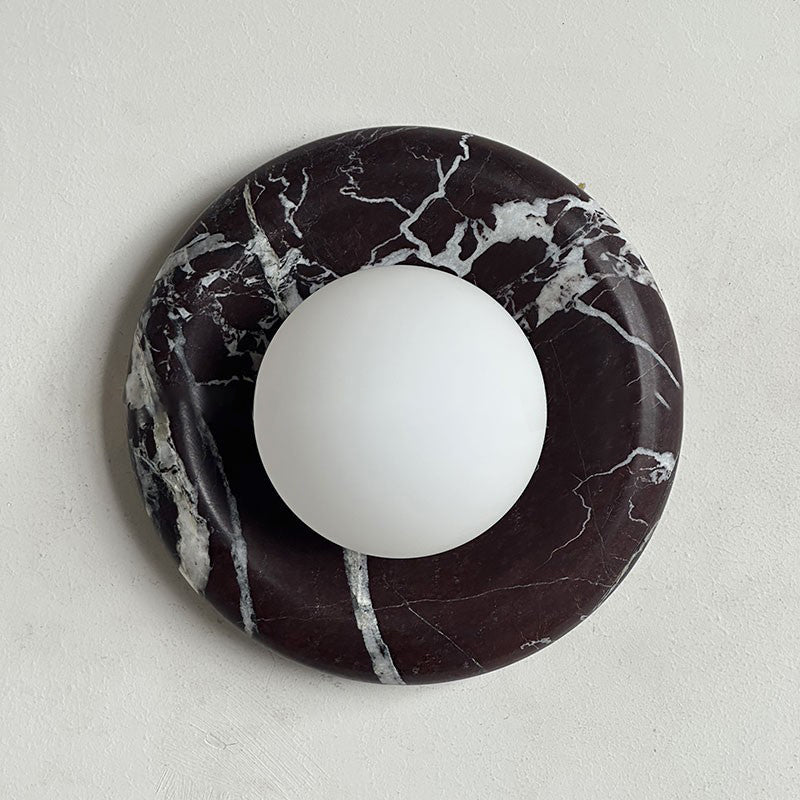 Marble Wall Sconce Modern Indoor LED Wall Light Elegant Fixture - Image 12