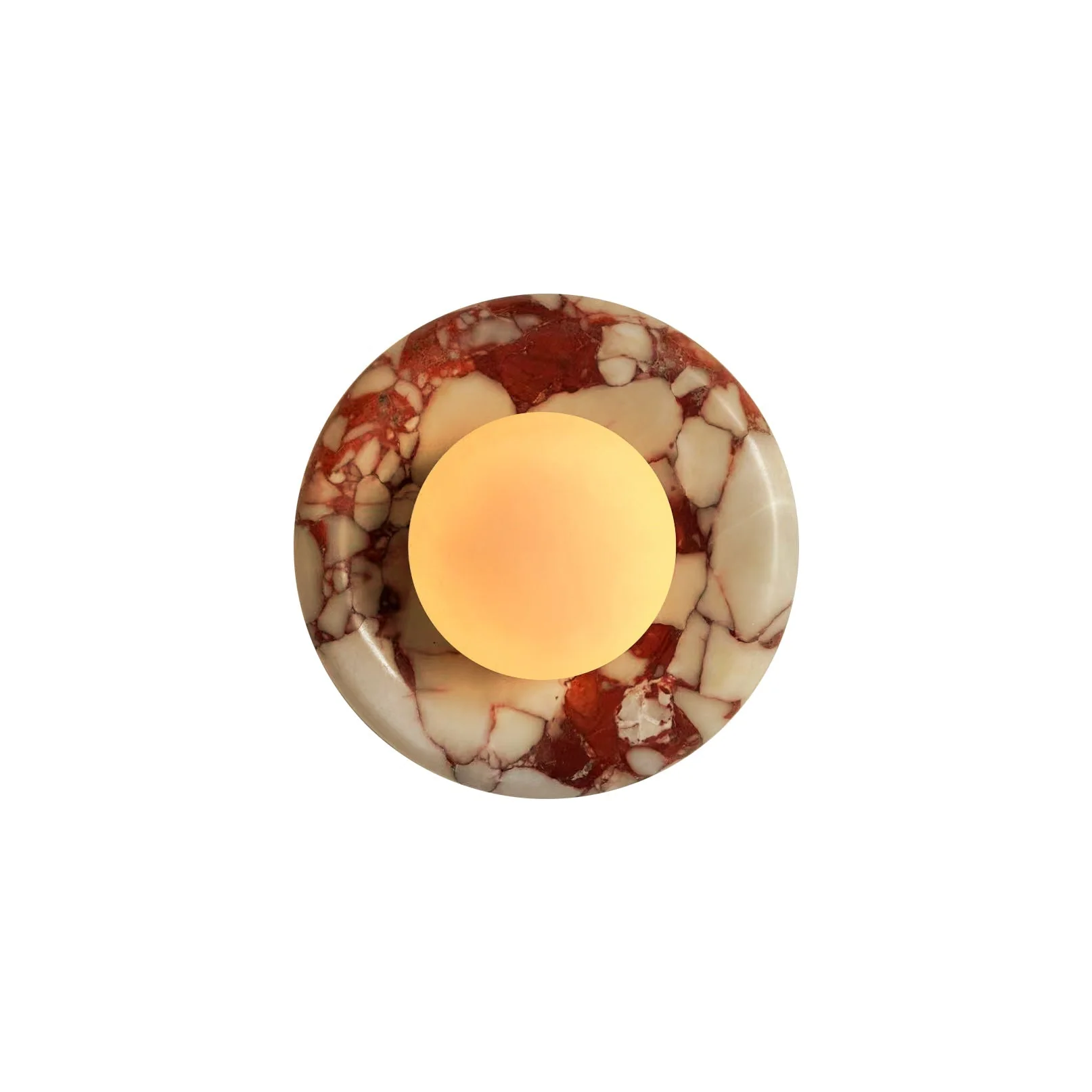 Marble Wall Sconce Modern Indoor LED Wall Light Elegant Fixture - Image 20