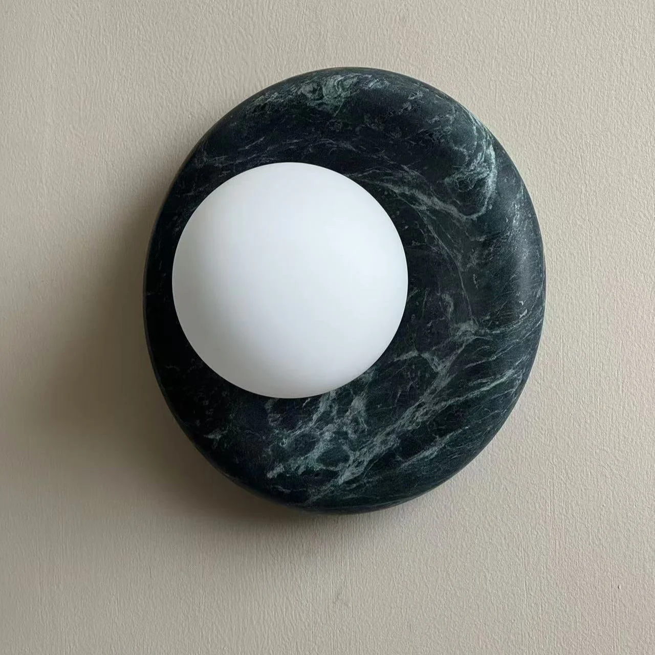 Marble Wall Sconce Modern Indoor LED Wall Light Elegant Fixture - Image 8