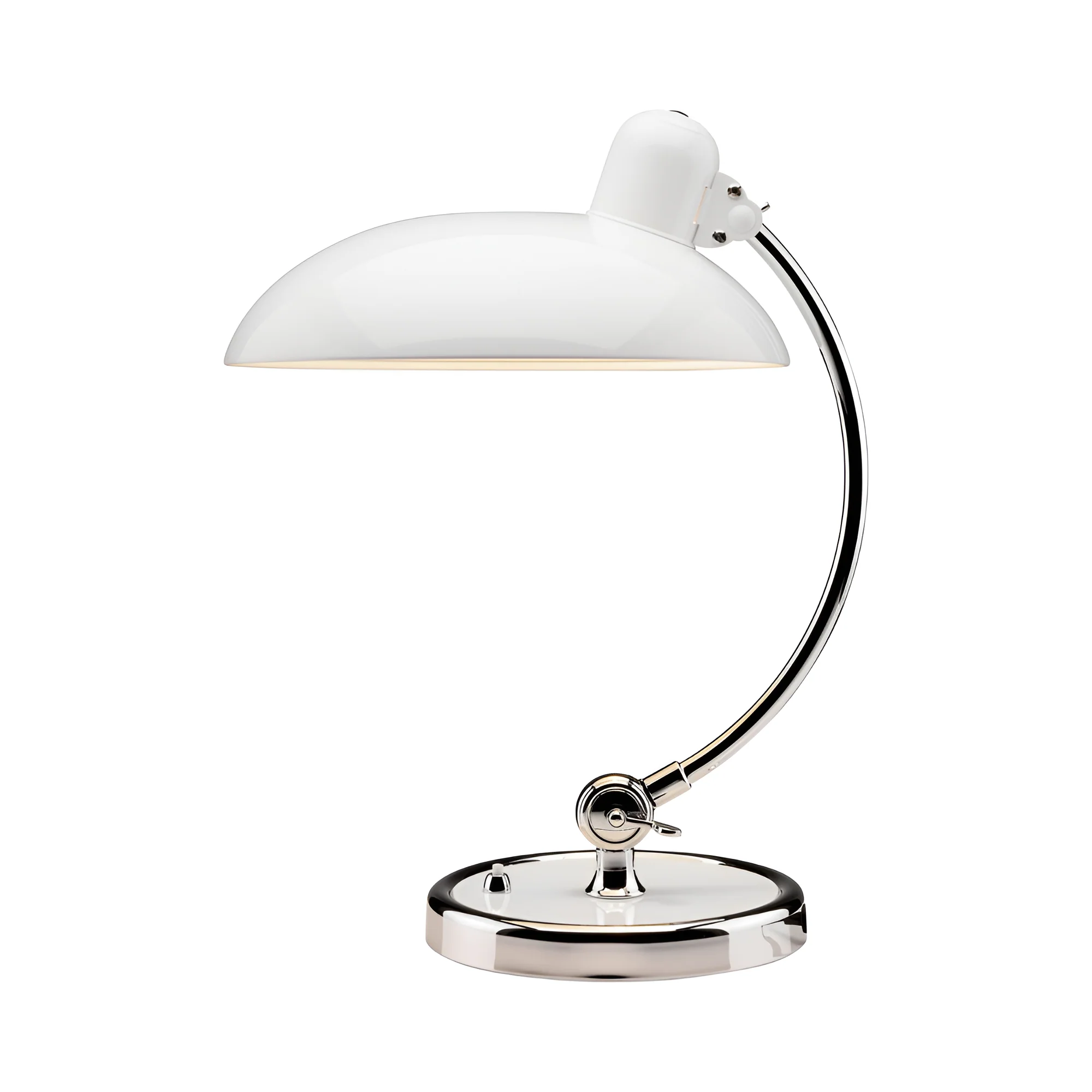 Metal desk lamp with adjustable dome shade - Image 12