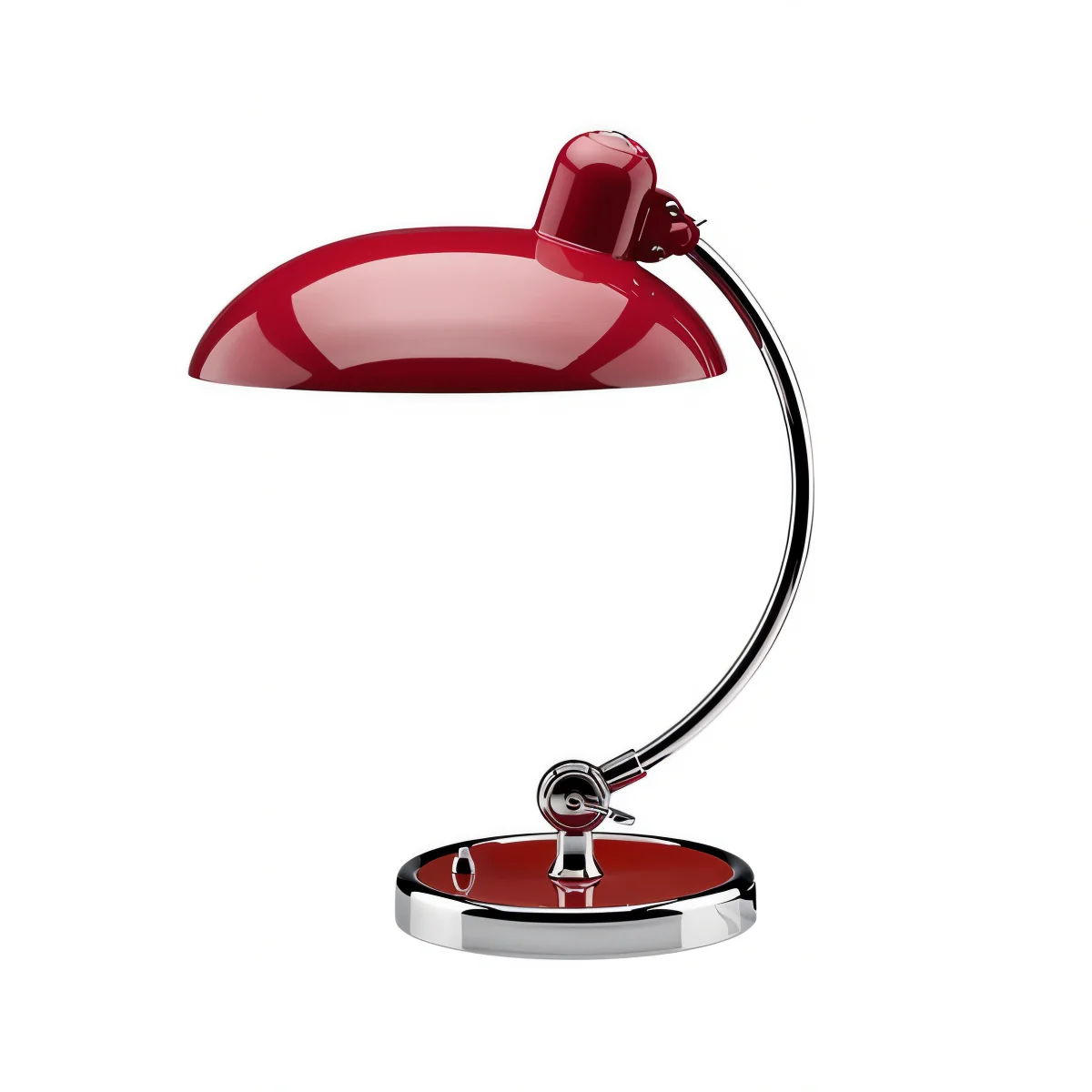 Metal desk lamp with adjustable dome shade - Image 9