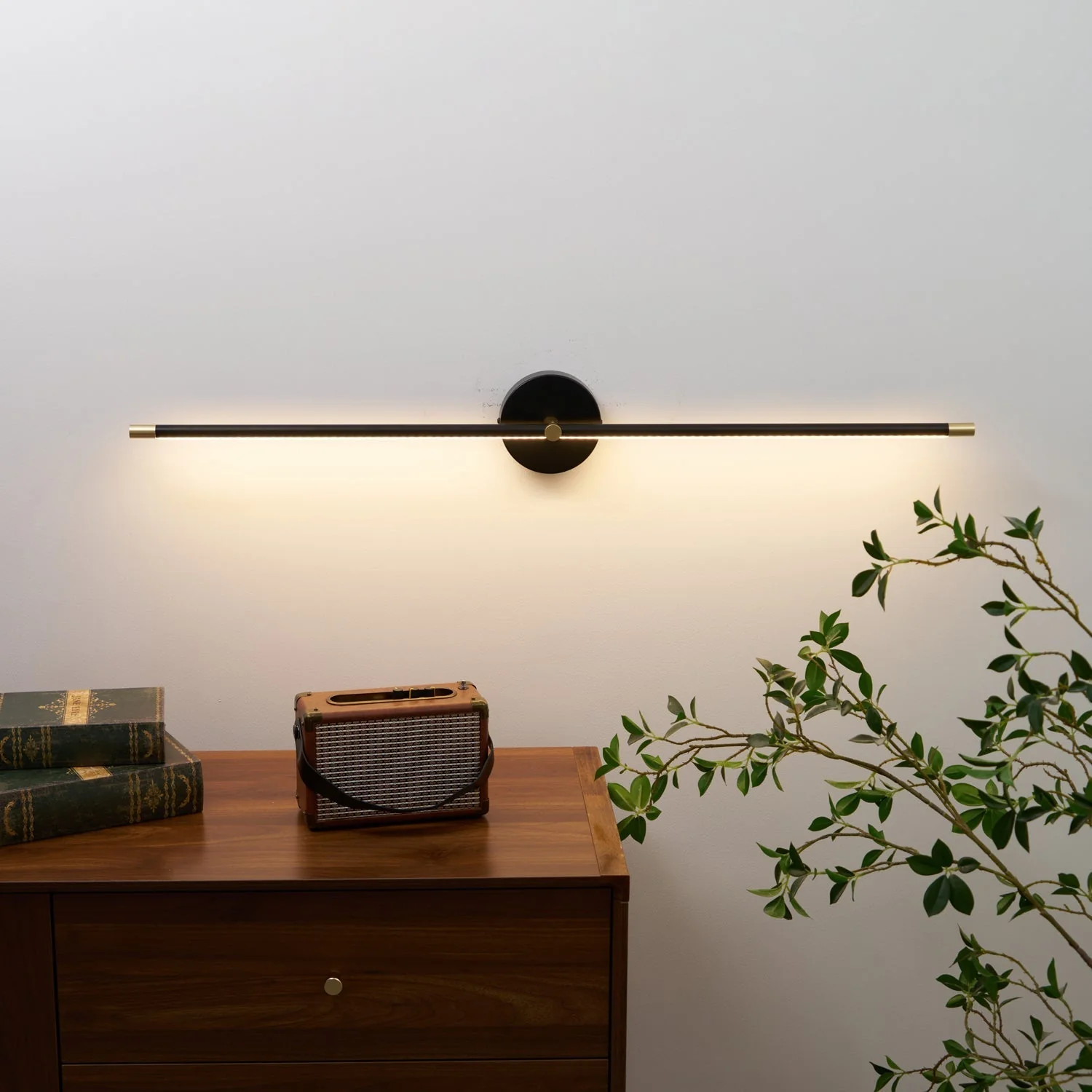 Minimalist Double-Rod LED Wall Sconce Light - Image 10