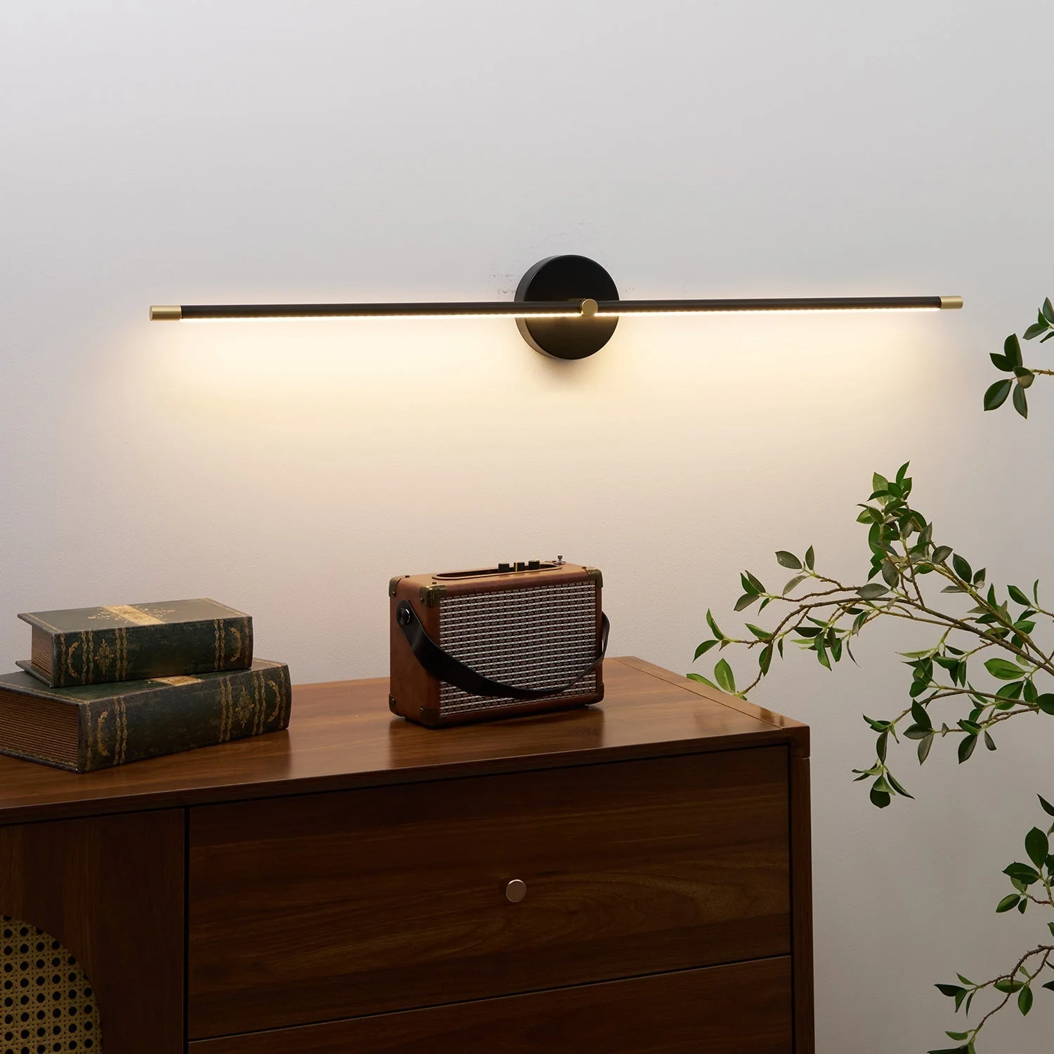Minimalist Double-Rod LED Wall Sconce Light - Image 11