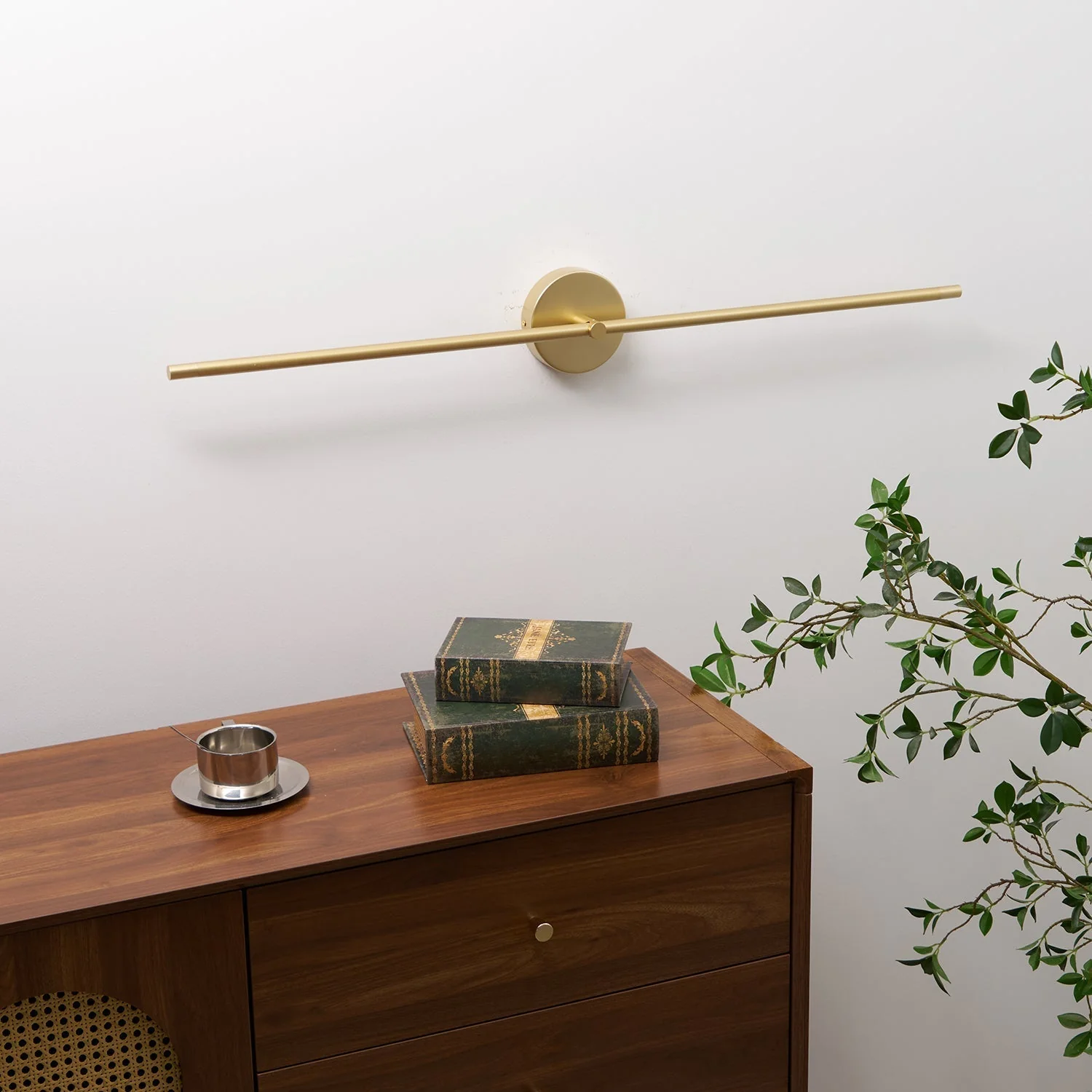 Minimalist Double-Rod LED Wall Sconce Light - Image 8