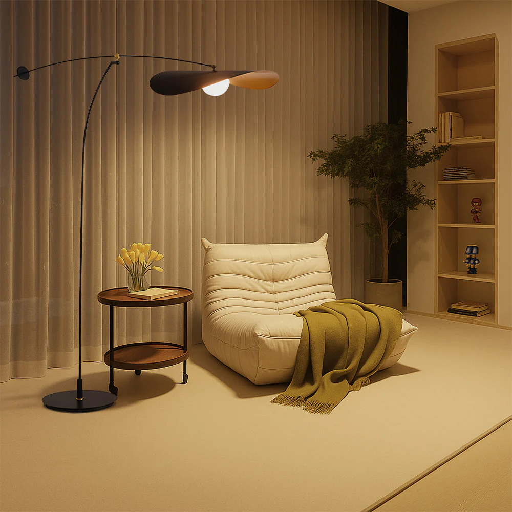Minimalist Japandi Floor Lamp - Image 4