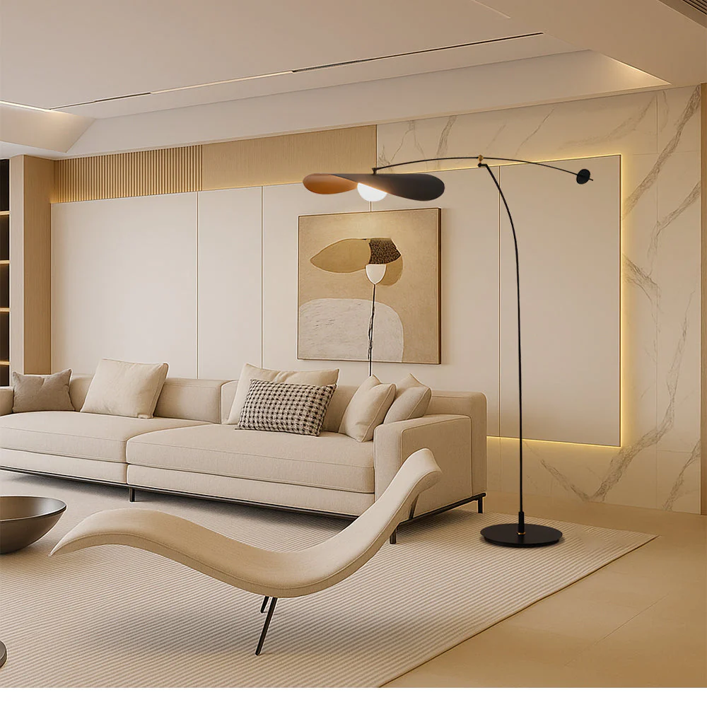 Minimalist Japandi Floor Lamp - Image 5