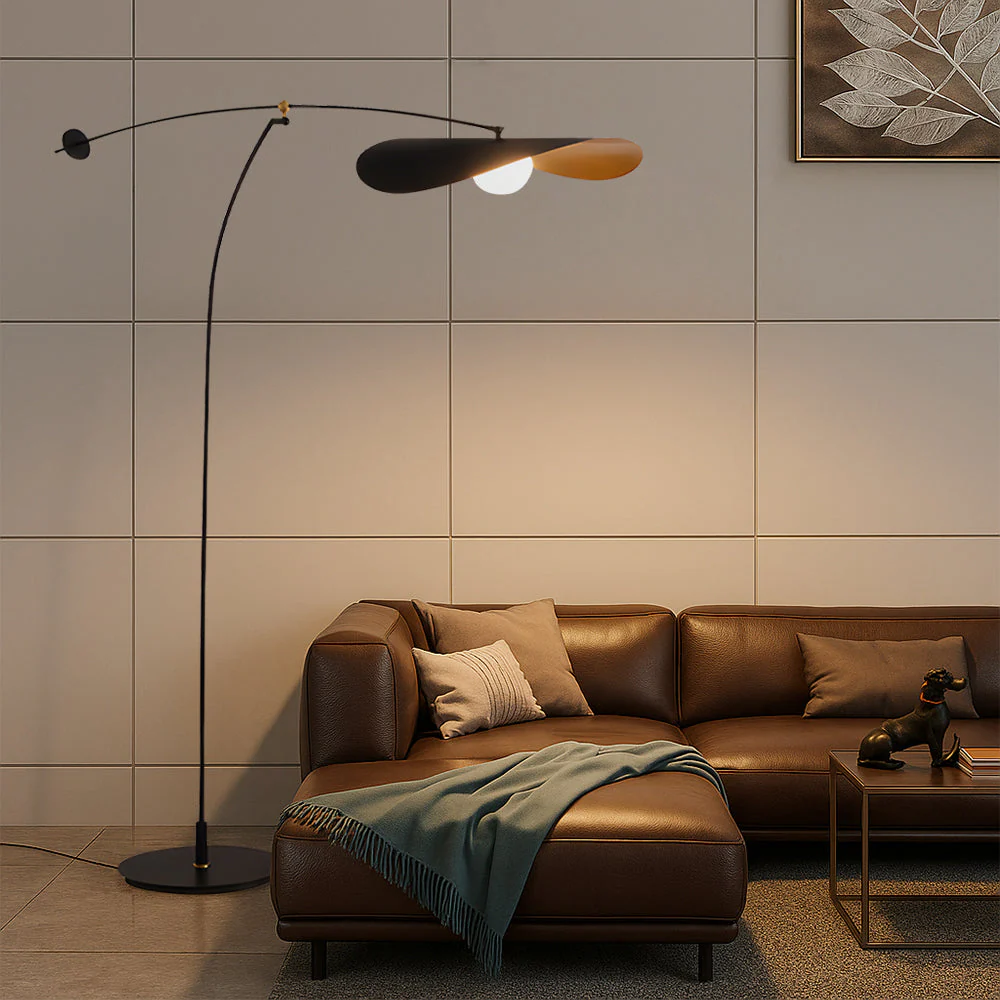 Minimalist Japandi Floor Lamp - Image 6