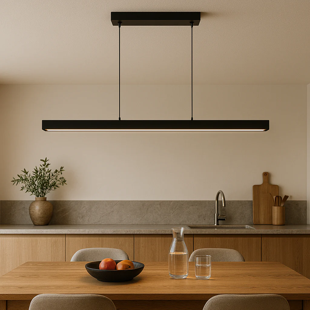 Minimalist Linear Scandi Pendant Light - Image 3