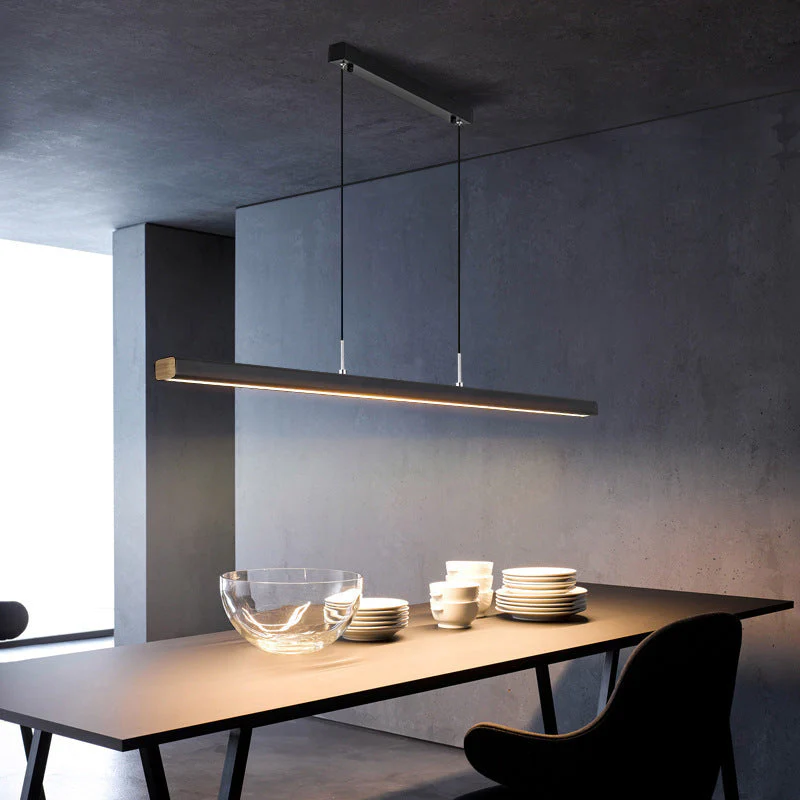 Minimalist Linear Scandi Pendant Light - Image 4