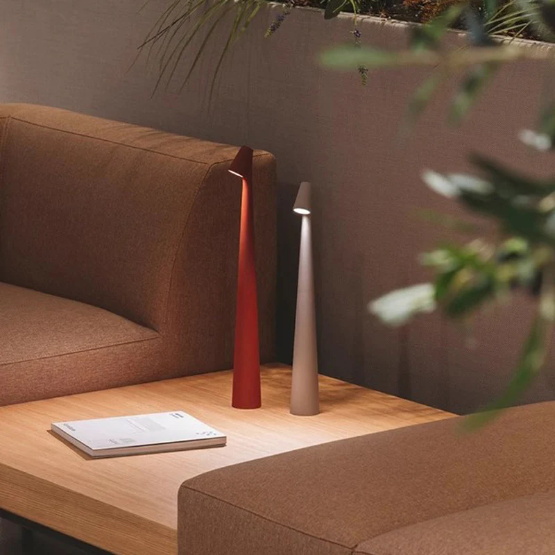 Minimalist Sculptural LED Table Lamp - Image 3