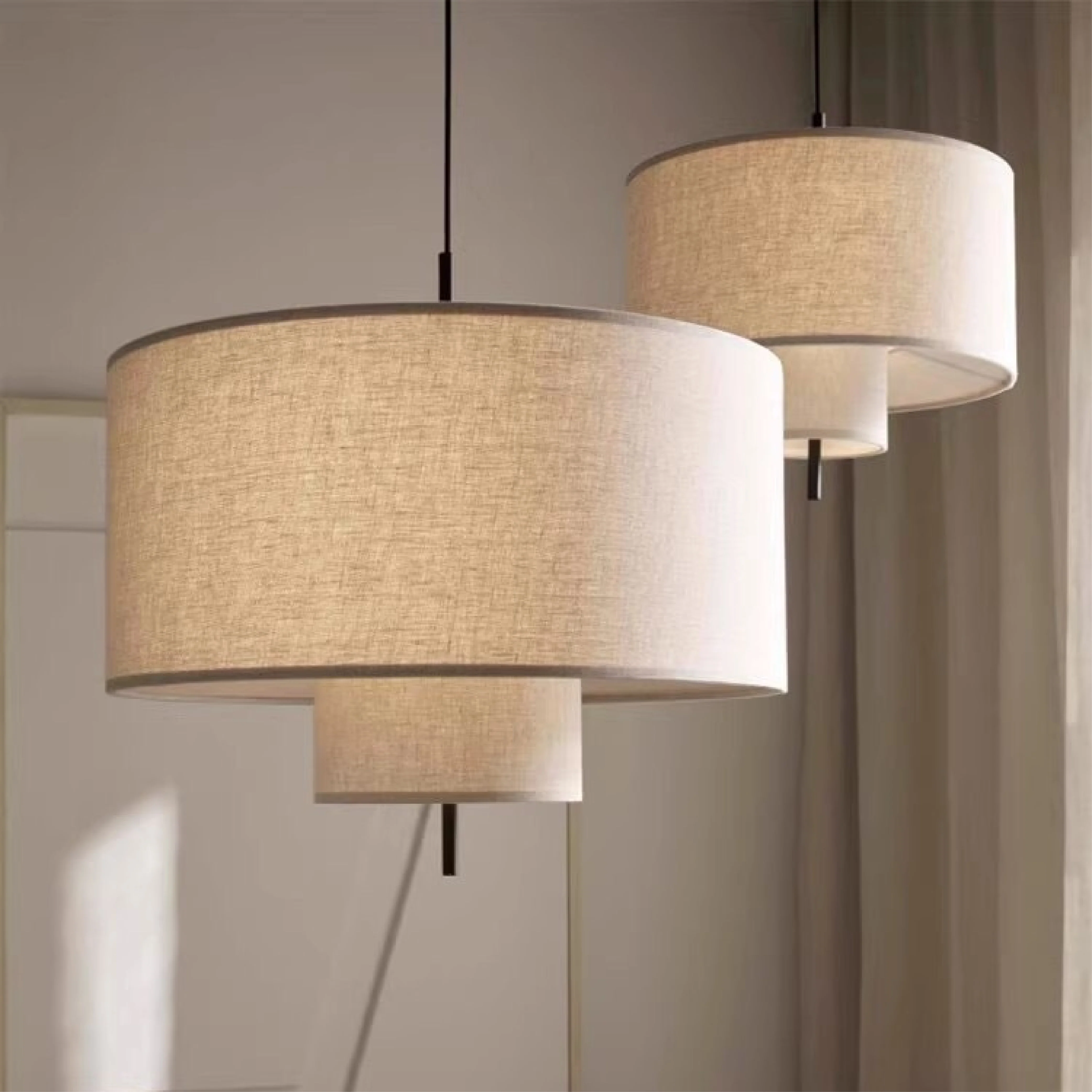 Minimalist Silk Pendant Light - Image 4