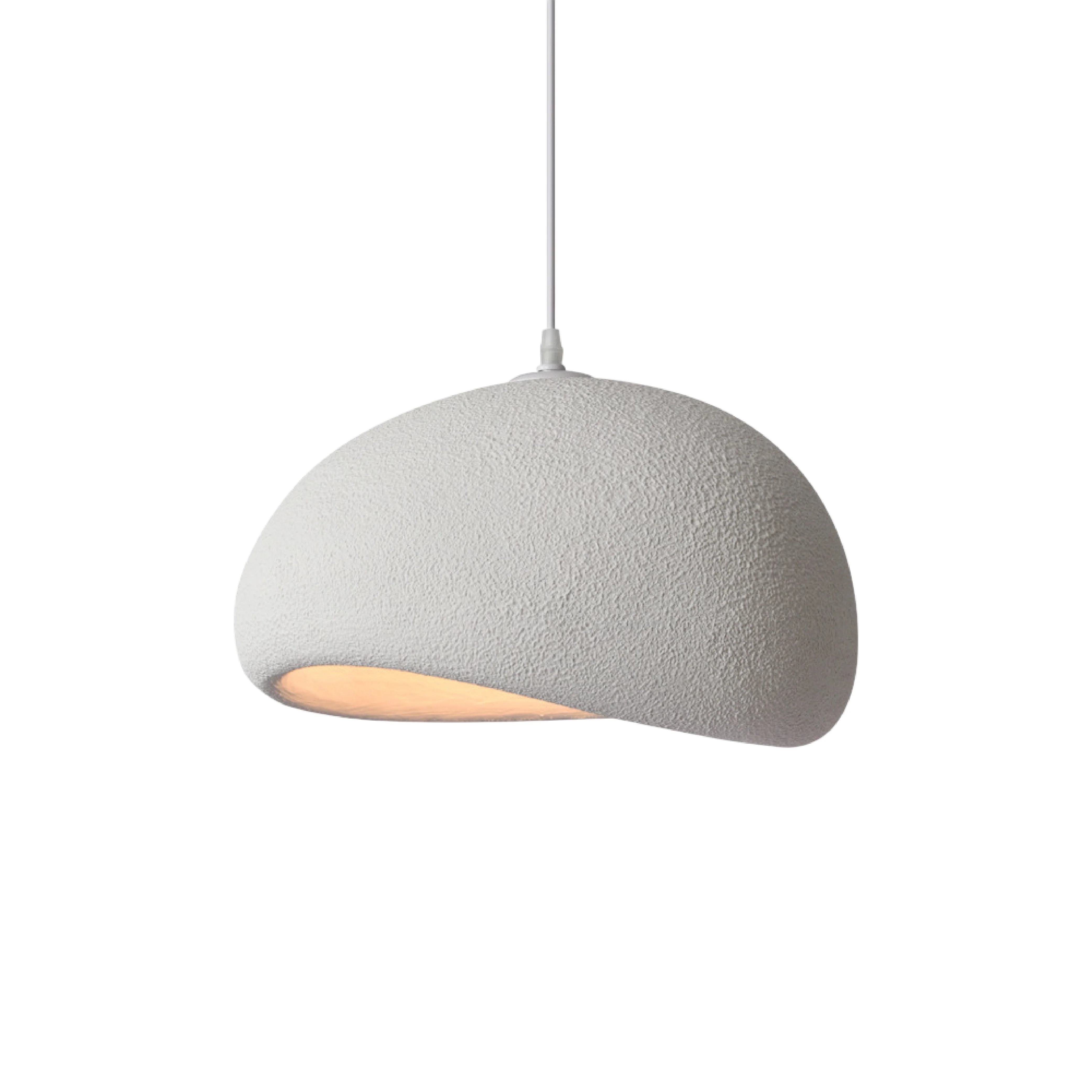 Minimalist Wabi-Sabi Dome Pendant Light - Image 6