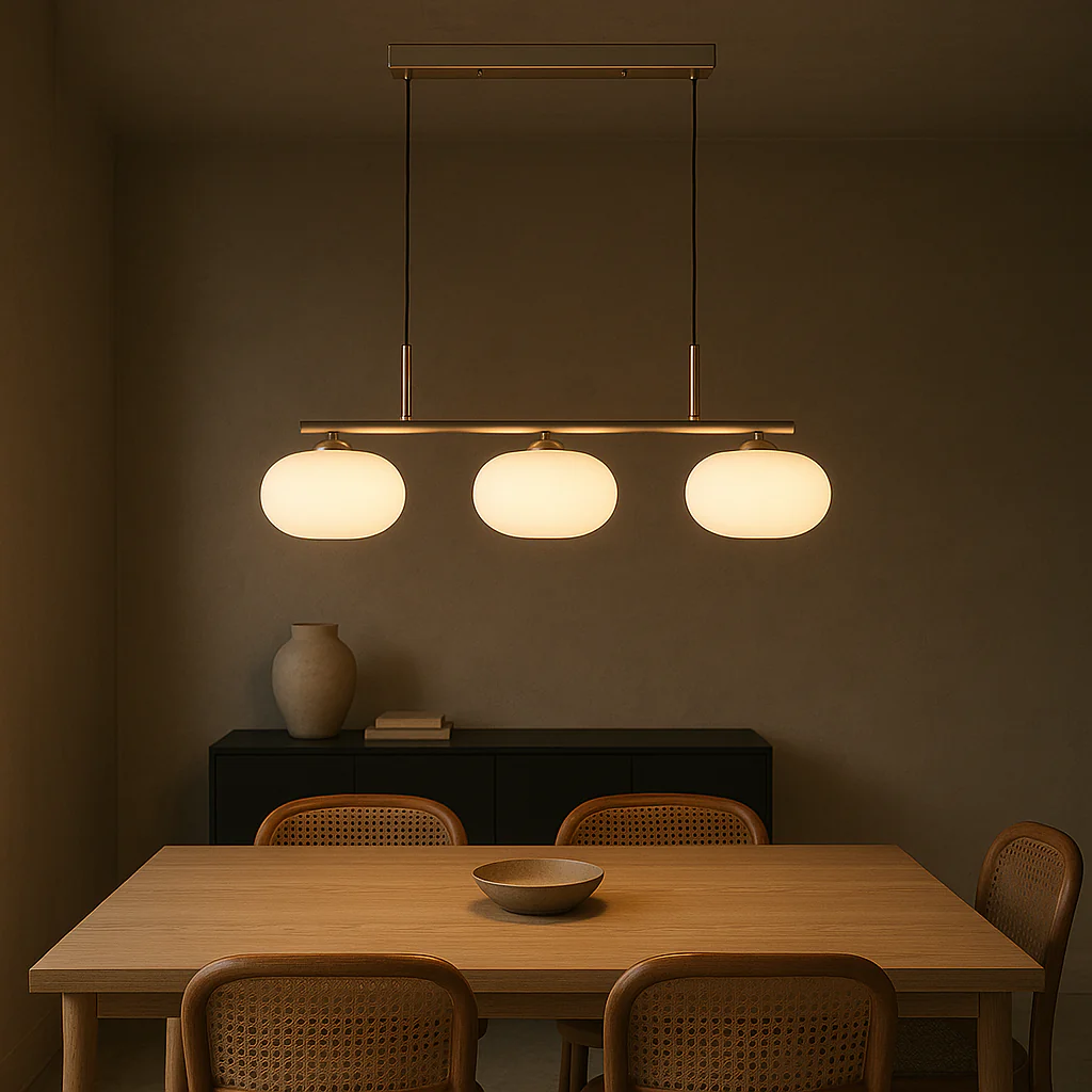 Modern 3-Light Bauhaus Island Pendant - Image 5