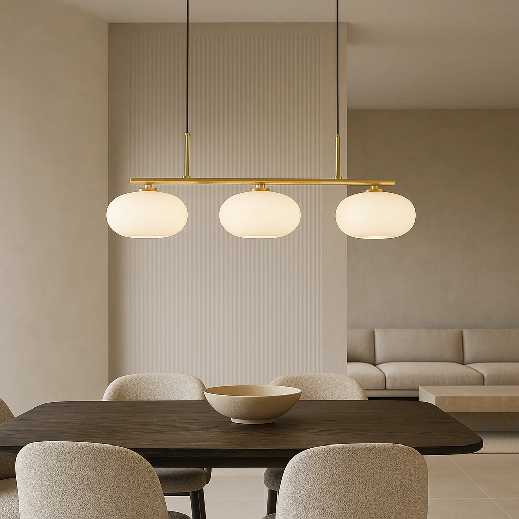 Modern 3-Light Bauhaus Island Pendant - Image 7