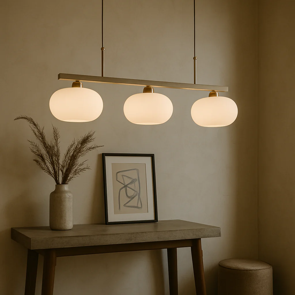 Modern 3-Light Bauhaus Island Pendant - Image 8