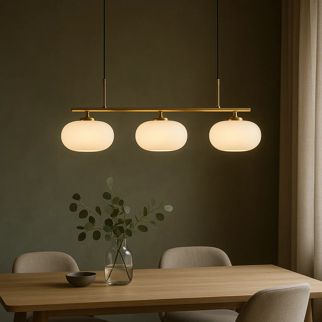 Modern 3-Light Bauhaus Island Pendant - Image 9