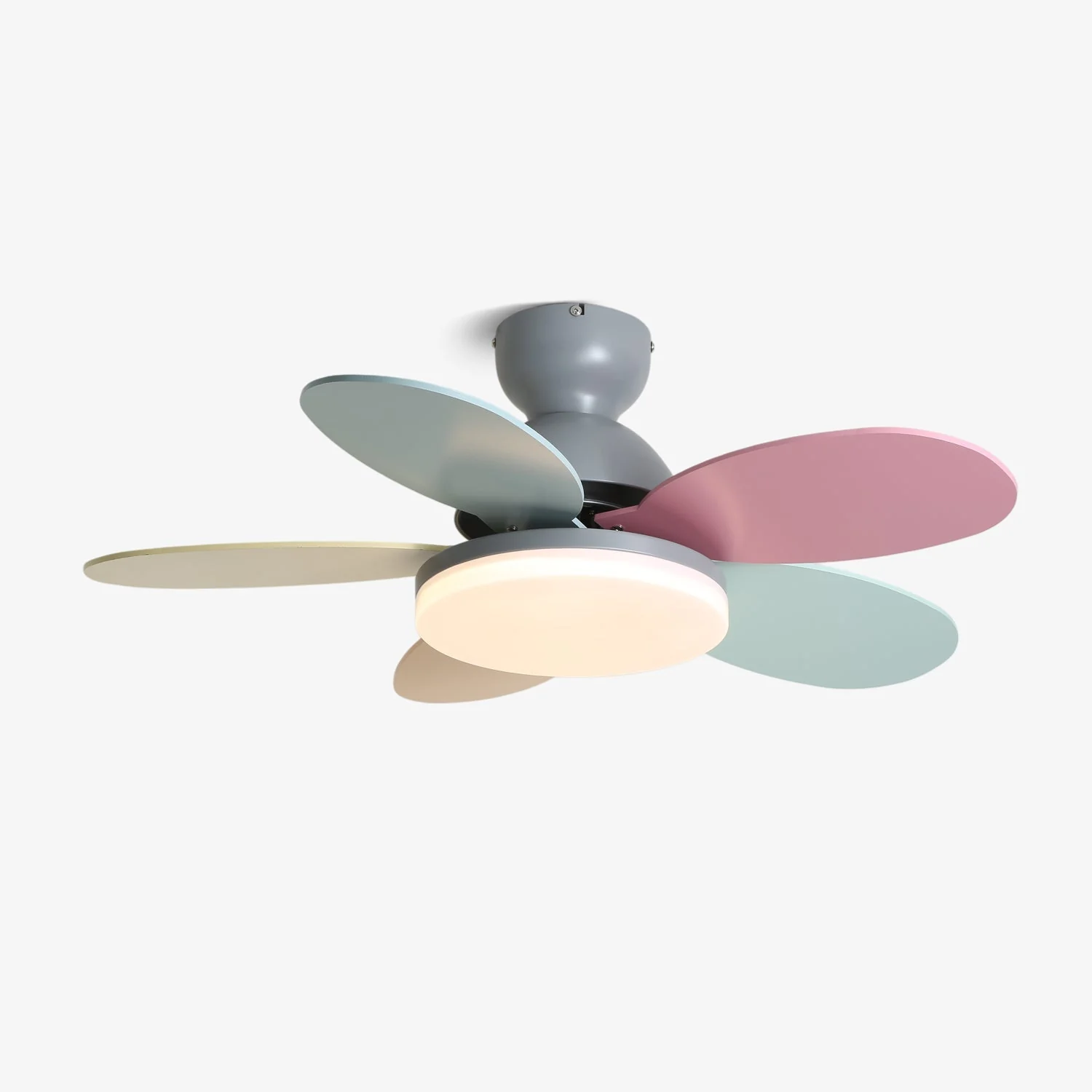 Modern Ceiling Fan LED Light with Multicolour Blades - Image 10