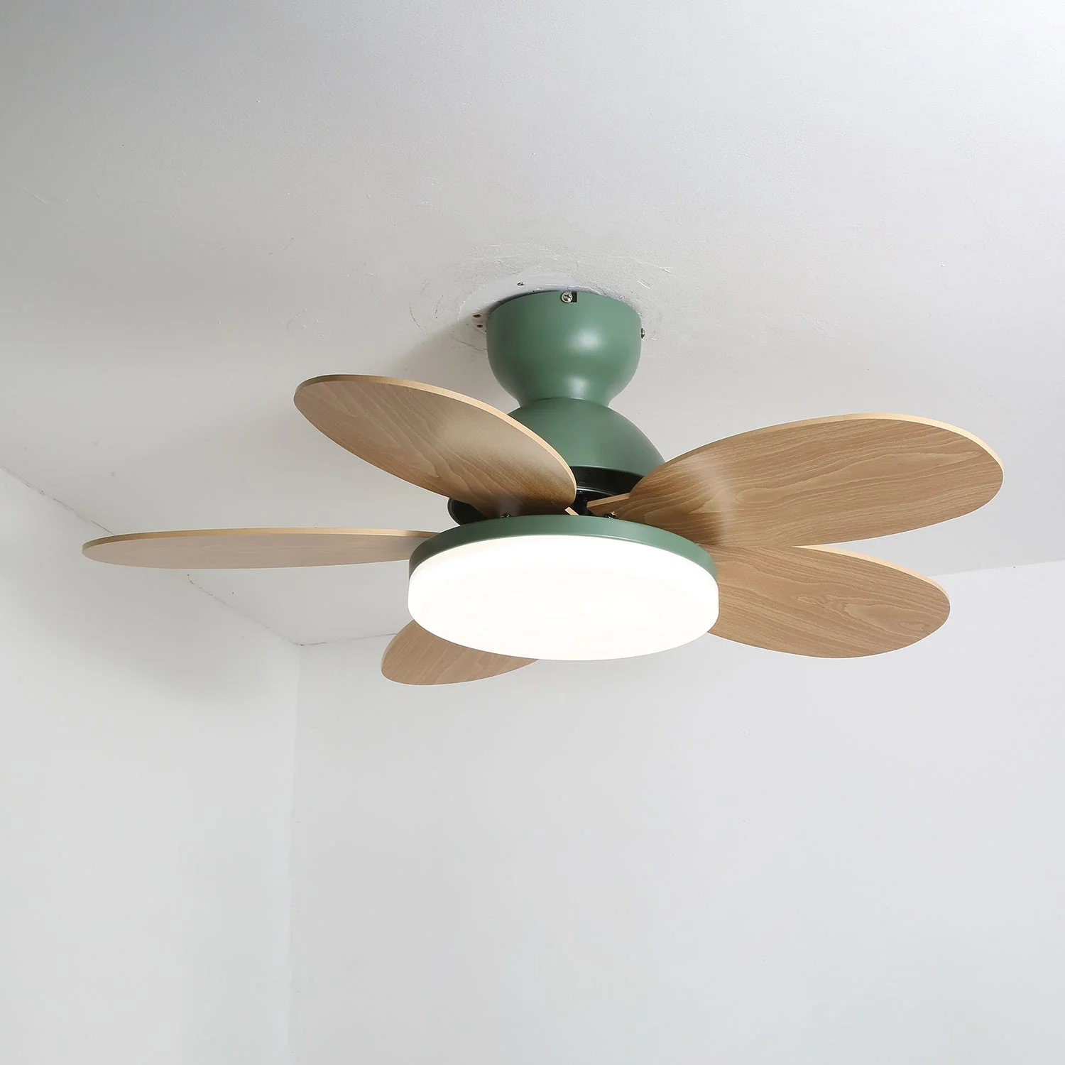 Modern Ceiling Fan LED Light with Multicolour Blades - Image 15