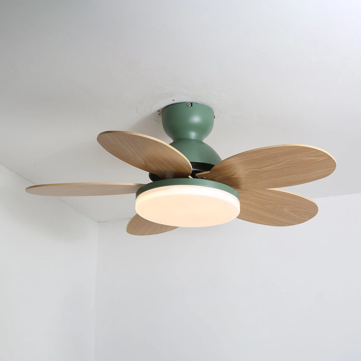 Modern Ceiling Fan LED Light with Multicolour Blades - Image 16