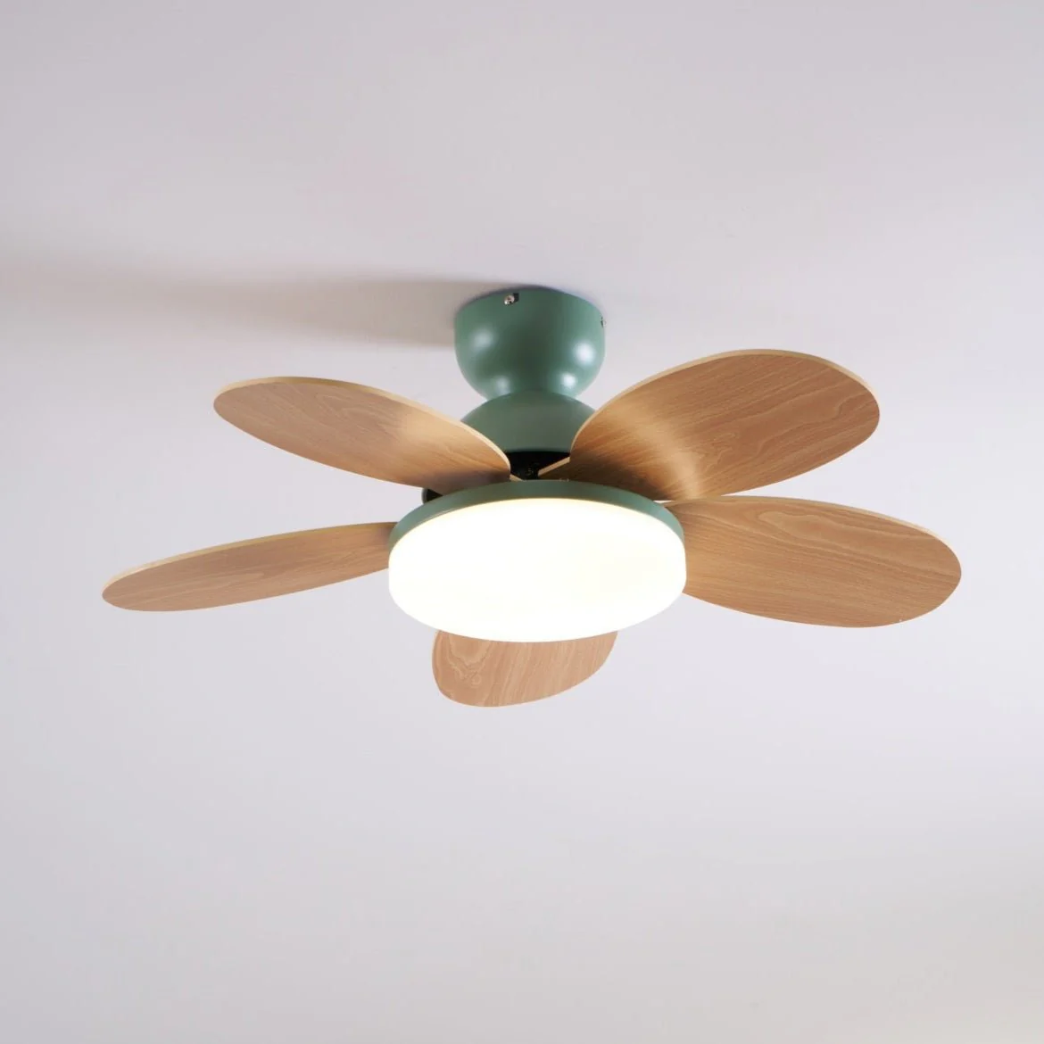 Modern Ceiling Fan LED Light with Multicolour Blades - Image 30