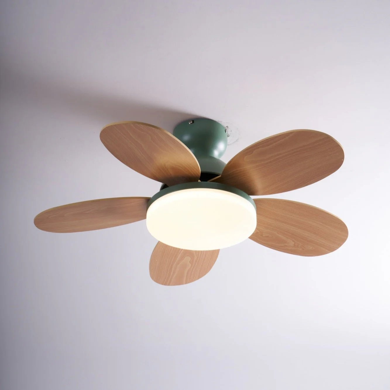 Modern Ceiling Fan LED Light with Multicolour Blades - Image 31