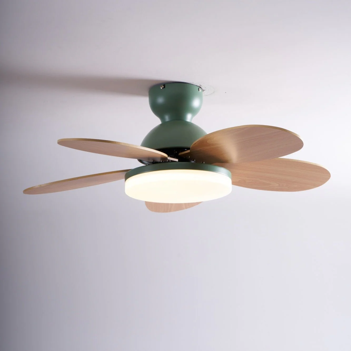 Modern Ceiling Fan LED Light with Multicolour Blades - Image 32
