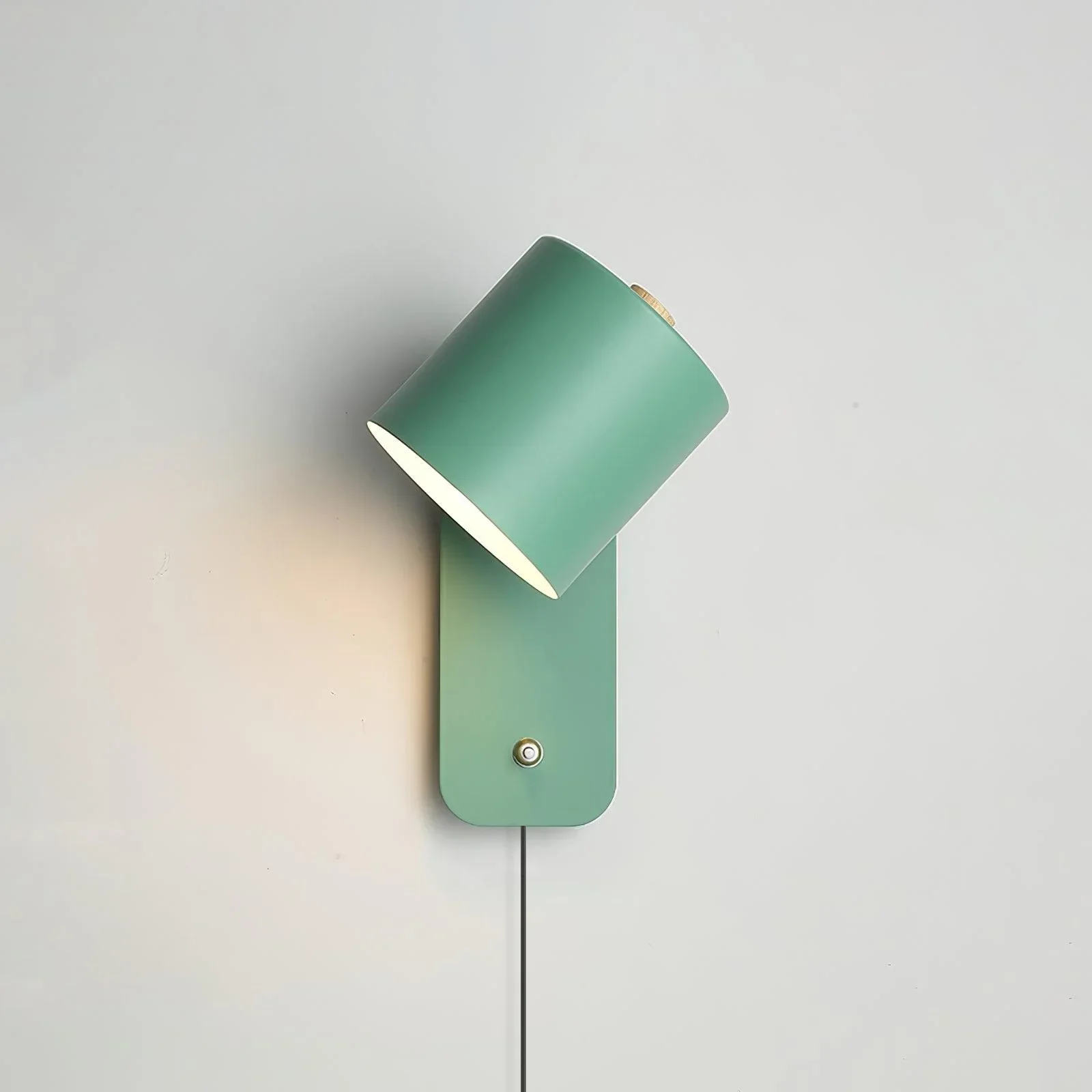 Modern Cylinder Plug-in Wall Lamp - Image 5