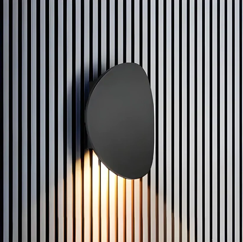 Modern Disk Metal Wall Lamp - Image 4