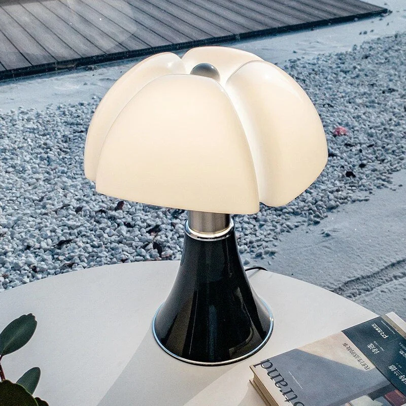 Modern Flower Design Table Lamp Soft Warm Light - Image 2