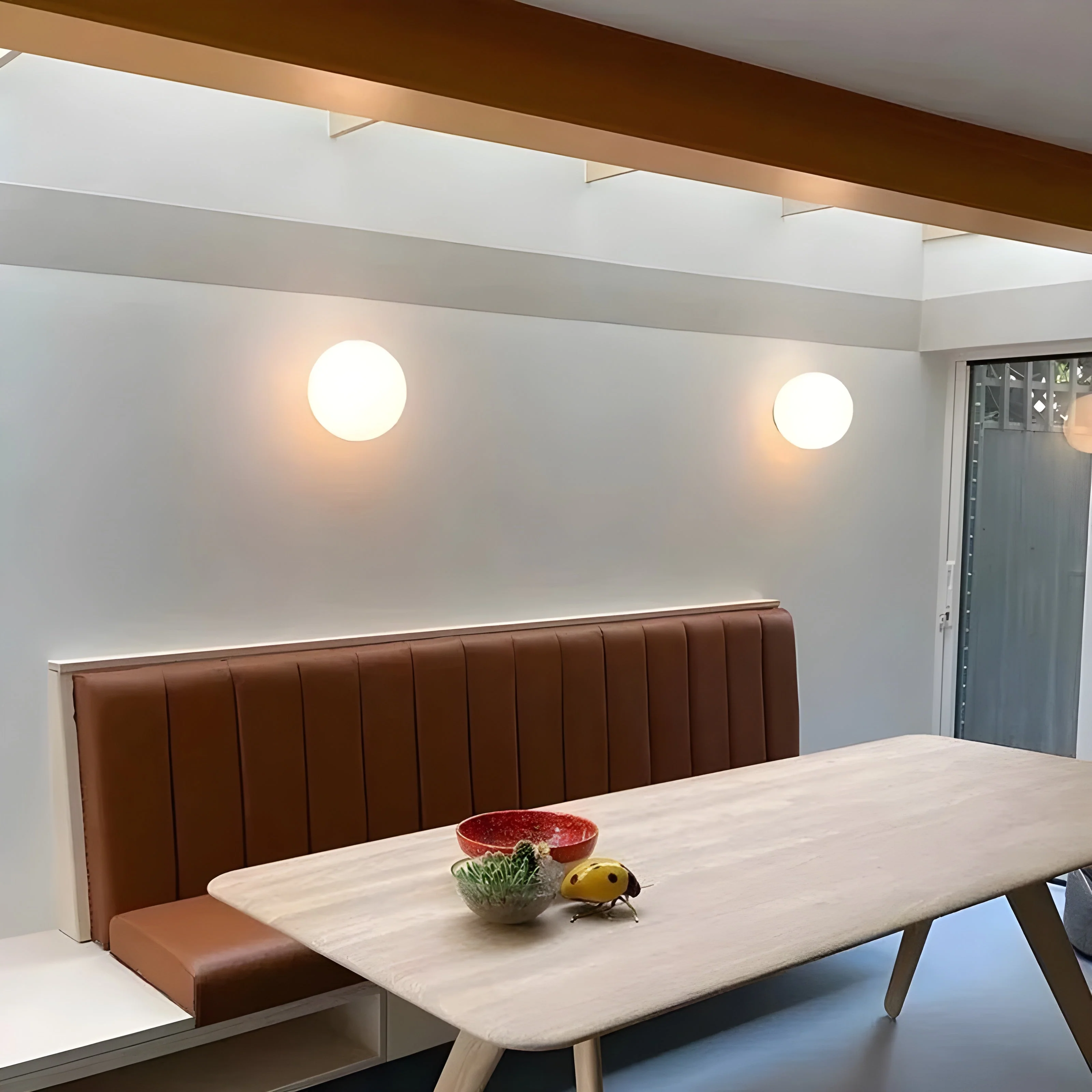 Modern Frosted Glass Wall Lamp - Image 3