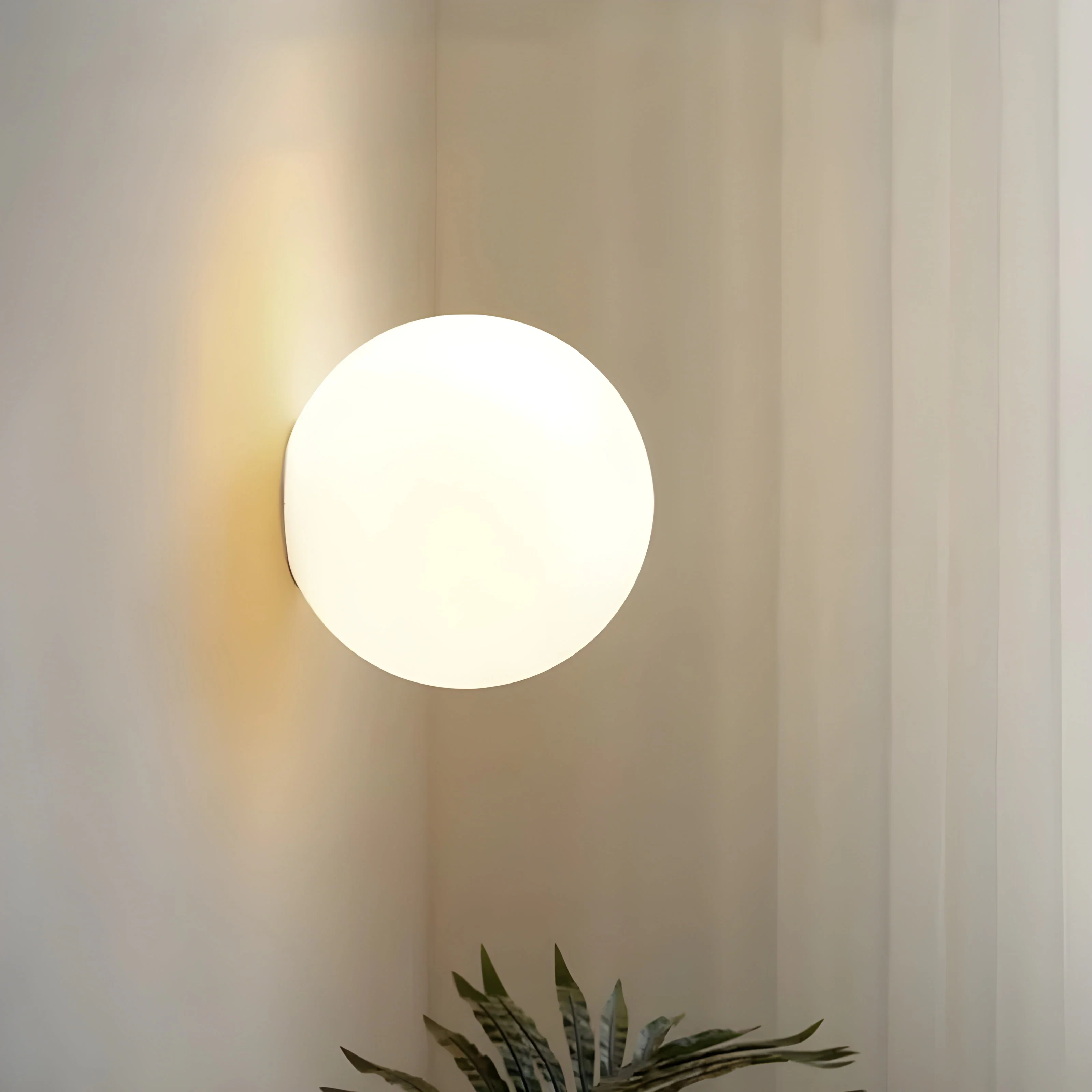 Modern Frosted Glass Wall Lamp - Image 7