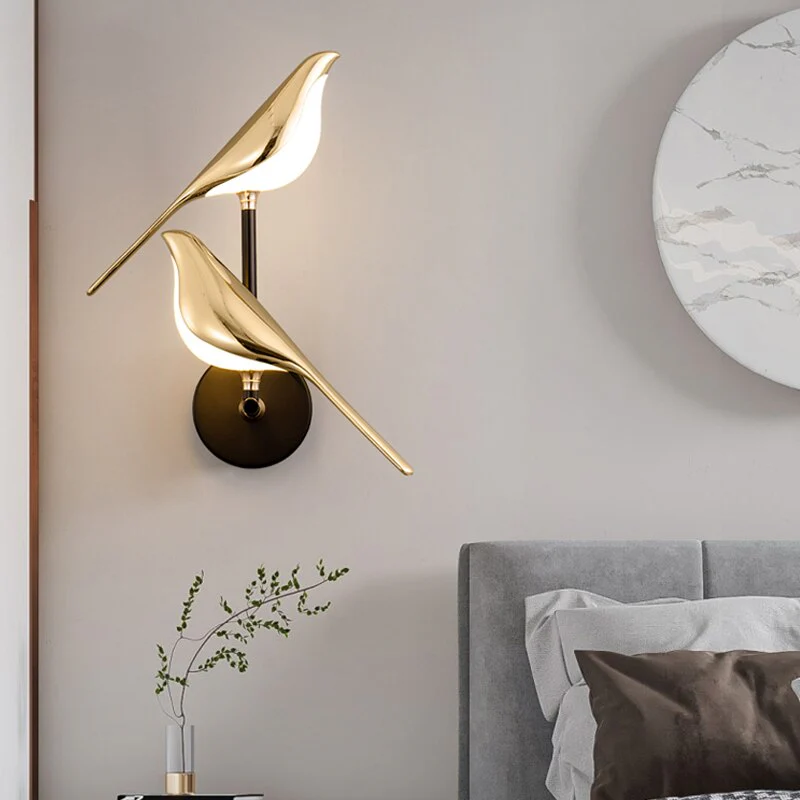Modern LED Bird wall light - Image 5