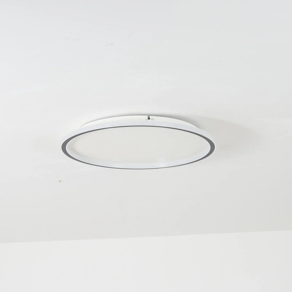 Modern LED Flush Mount Ceiling Light Round Slim Indoor Lamp - Image 6