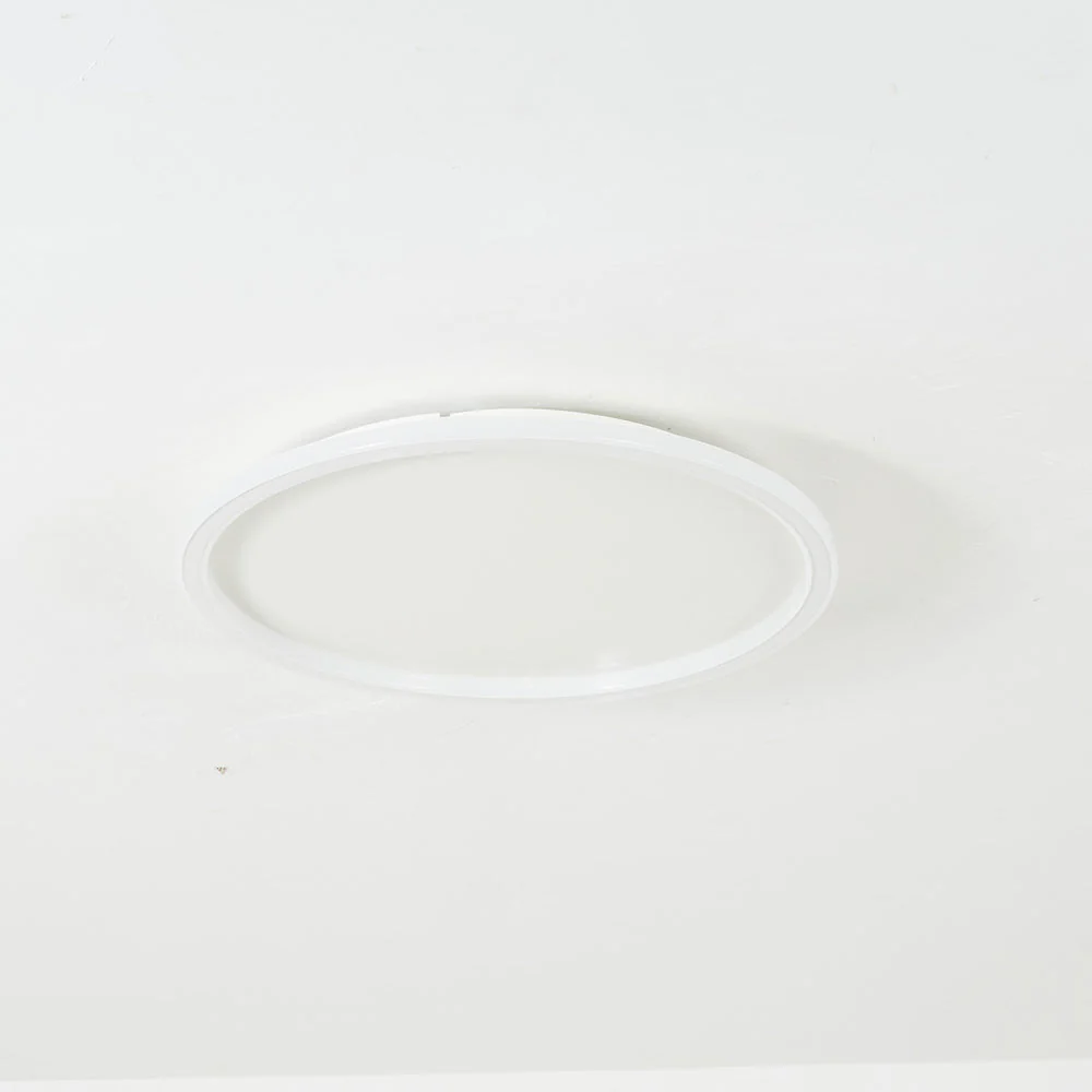 Modern LED Flush Mount Ceiling Light Round Slim Indoor Lamp - Image 8